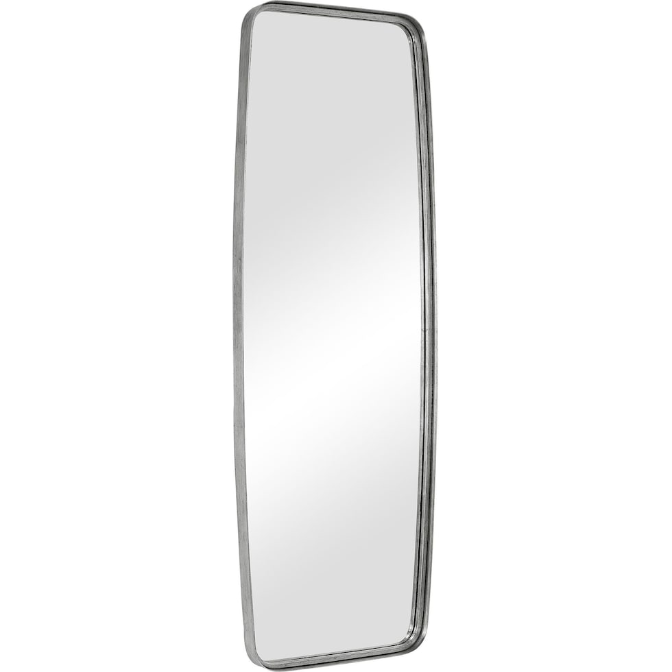 nilda silver wall mirror   