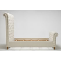 nina neutral queen bed   