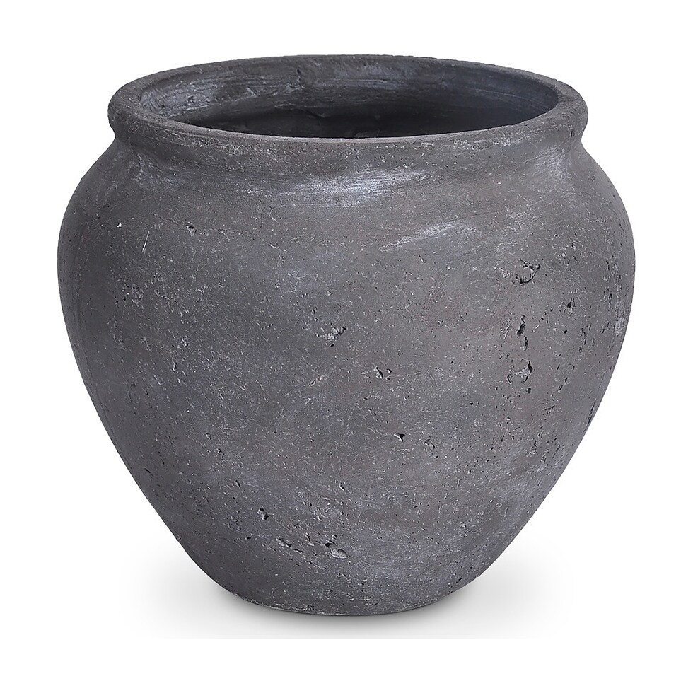 nisso black vase   