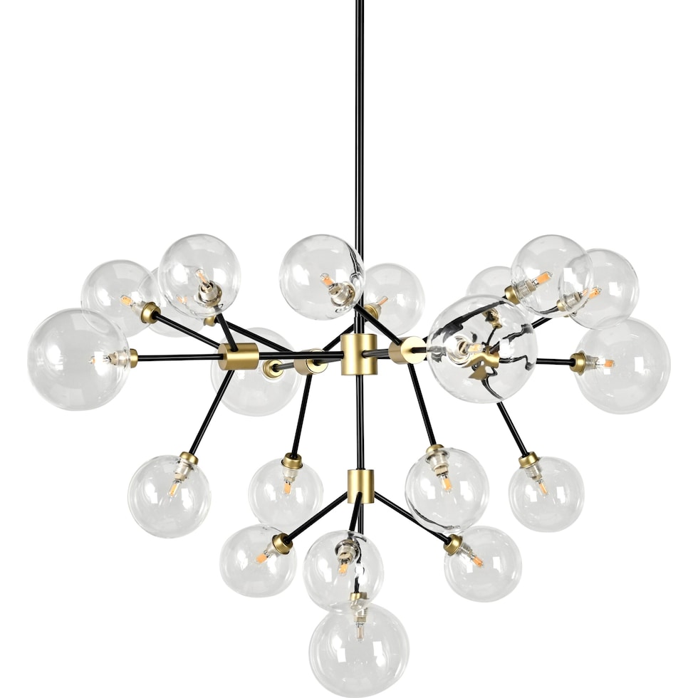 nix gold chandelier   