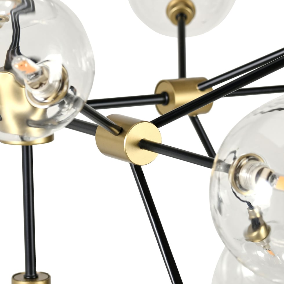 nix gold chandelier   