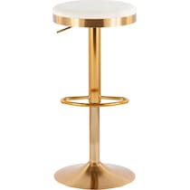 noa gold bar stool   