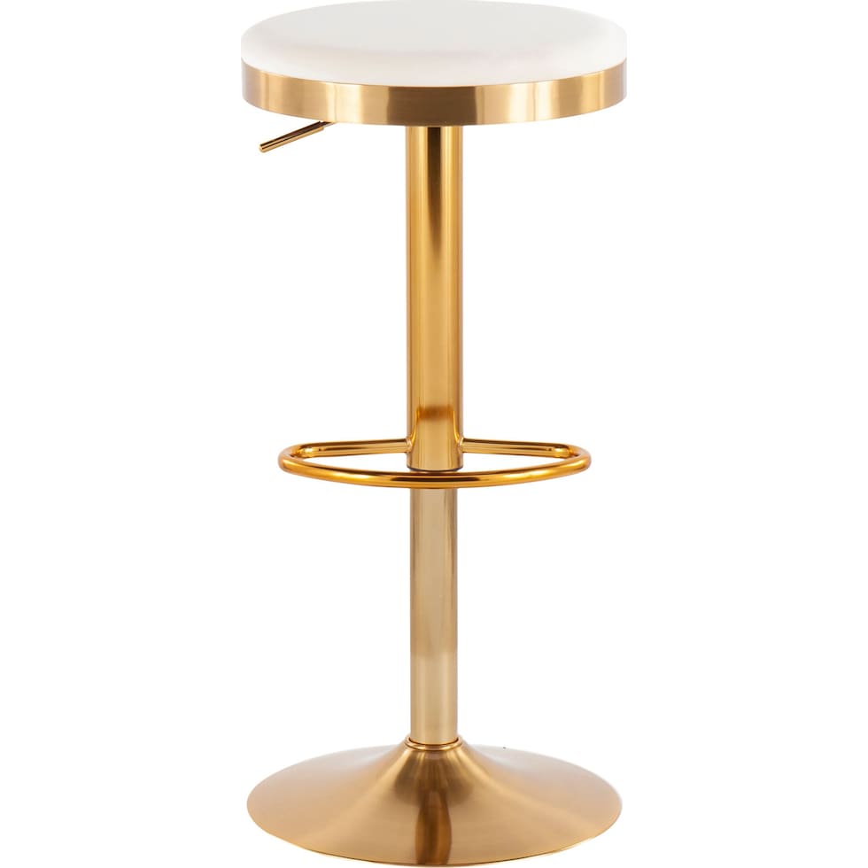noa gold bar stool   
