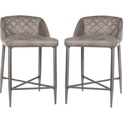 Noel Set of 2 Counter-Height Stools