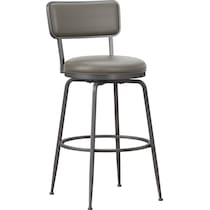noelle gray bar stool   