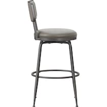 noelle gray bar stool   