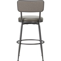 noelle gray bar stool   