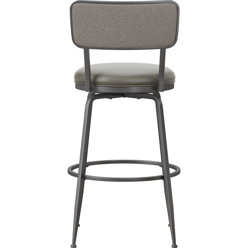 noelle gray bar stool   