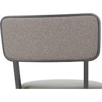 noelle gray bar stool   
