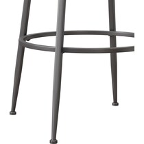 noelle gray bar stool   