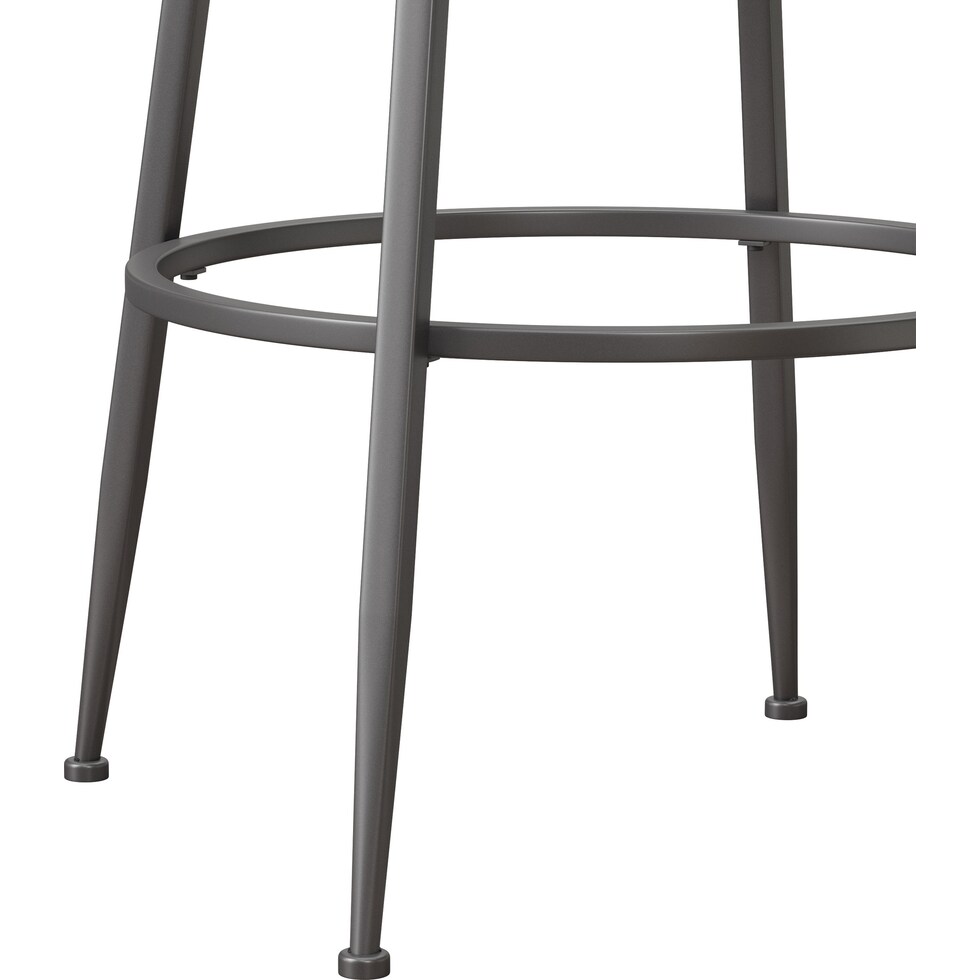 noelle gray bar stool   