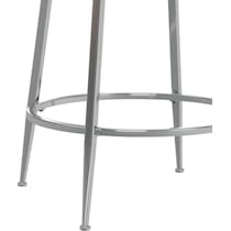 noelle white counter height stool   