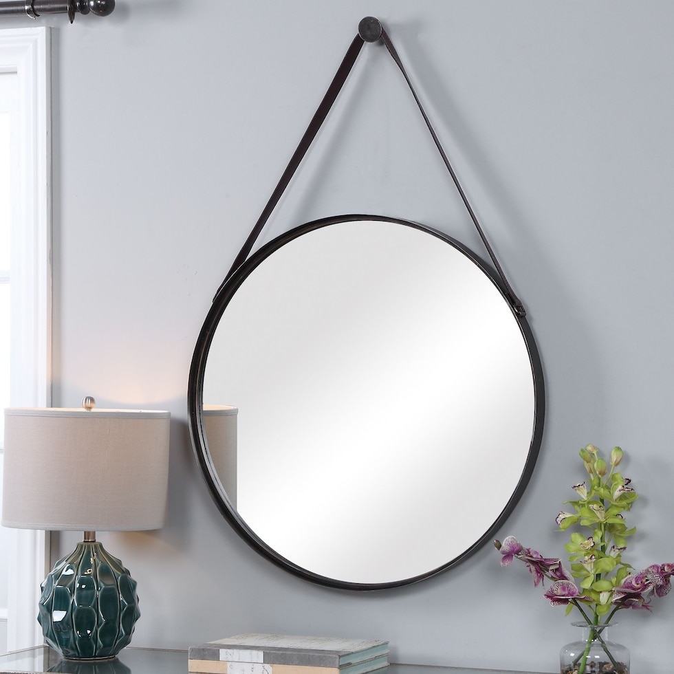 noemie dark brown mirror   