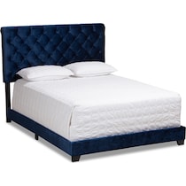 noen blue full bed   