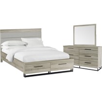 nolan gray  pc king storage bedroom   