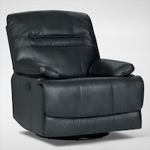 noles blue recliner   