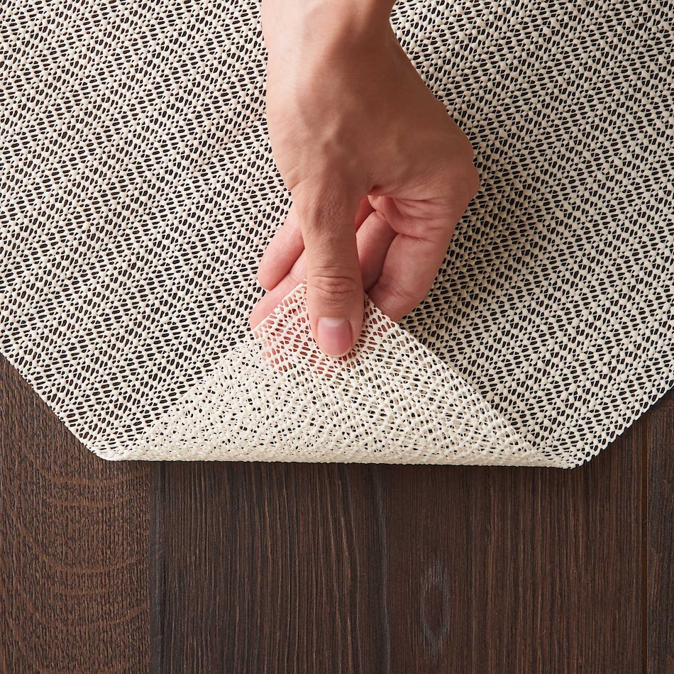 non shift white rug pad   