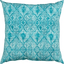 noor blue outdoor accent pillow   