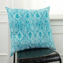 noor blue outdoor accent pillow   