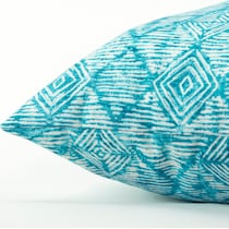 noor blue outdoor accent pillow   