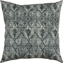 noor gray outdoor pillow   