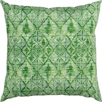noor green outdoor accent pillow   
