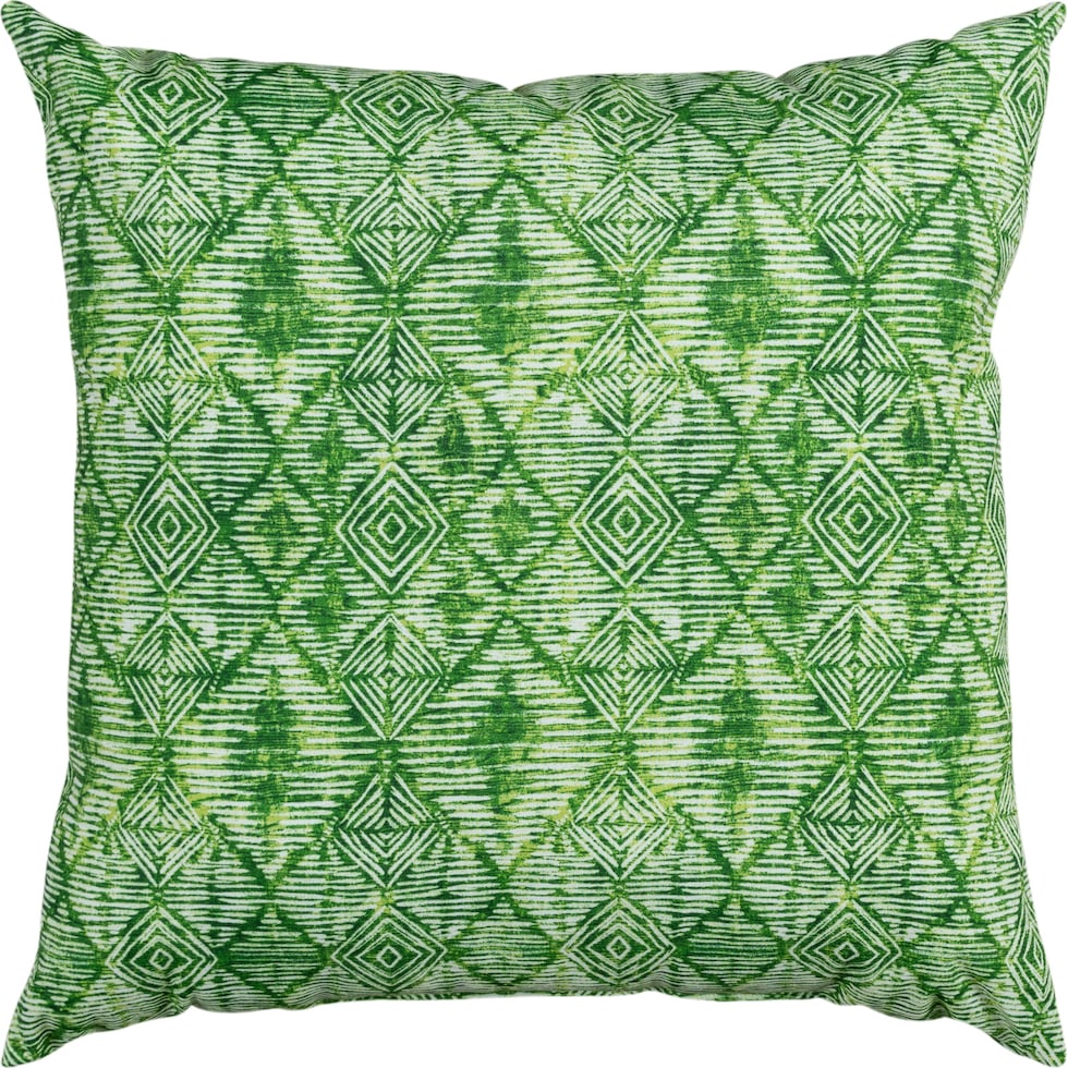 noor green outdoor accent pillow   