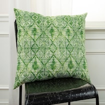 noor green outdoor accent pillow   