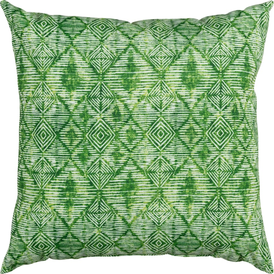 noor green outdoor pillow   