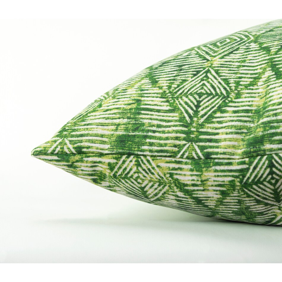 noor green outdoor pillow   