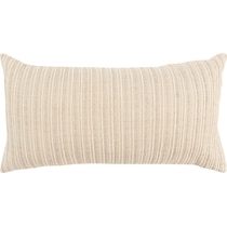 norah neutral accent pillow   