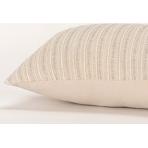 norah neutral accent pillow   