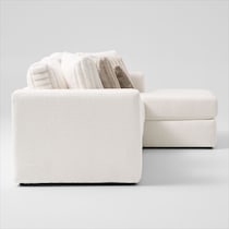 nori white sectional   