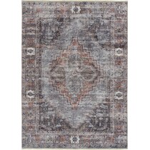 norland gray area rug  x    