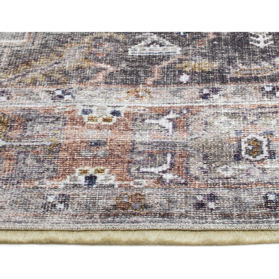norland gray area rug  x    
