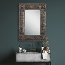 normandie gray mirror   