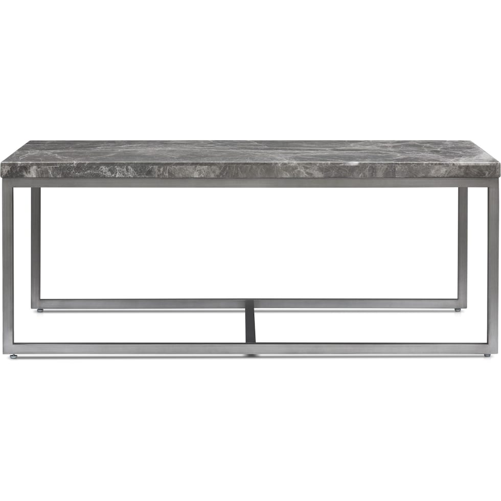 normandy gray coffee table   