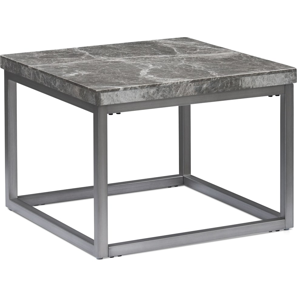 normandy gray nesting tables   