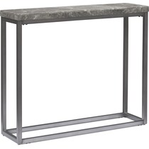 normandy gray sofa table   