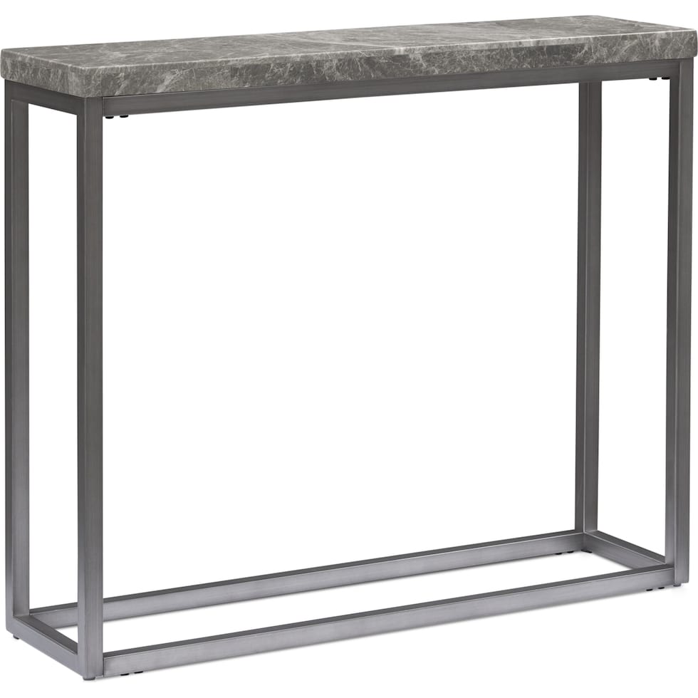 normandy gray sofa table   