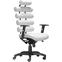norton white office chair   