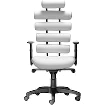 norton white office chair   