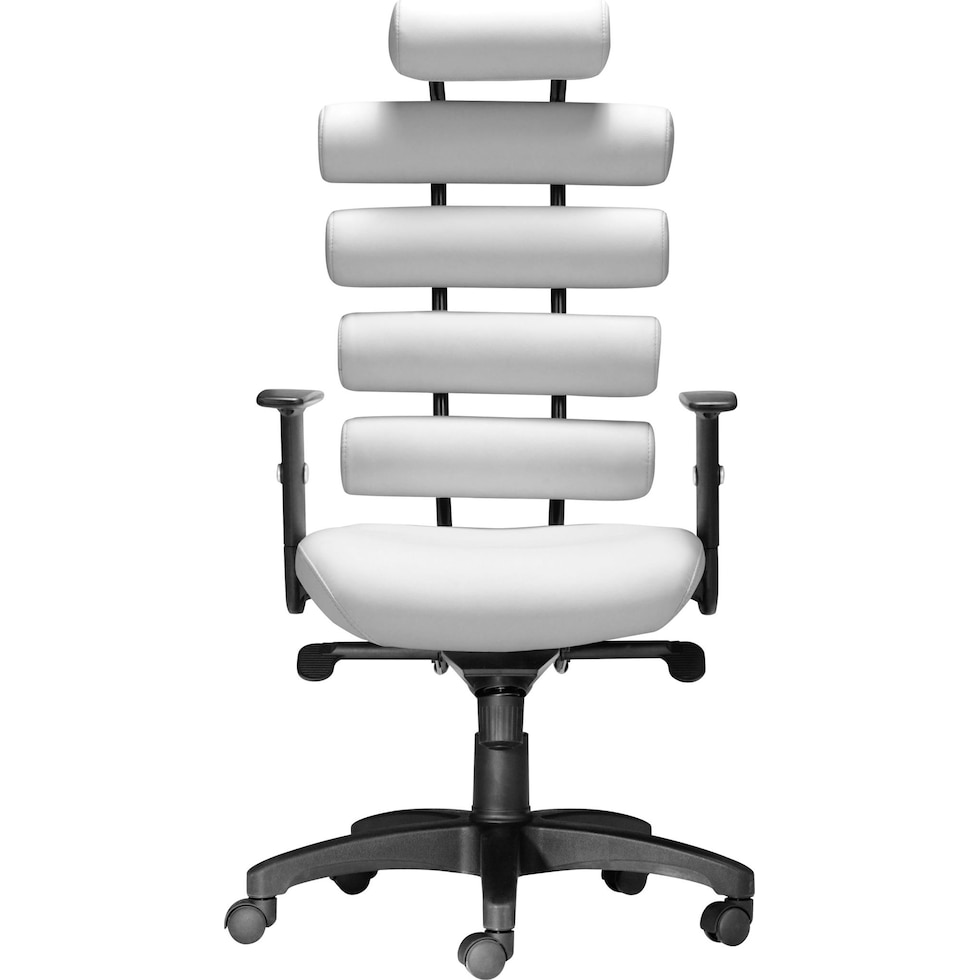 norton white office chair   