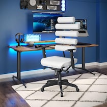 norton white office chair   