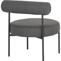 norwich gray accent chair   