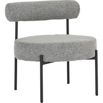 norwich gray accent chair   