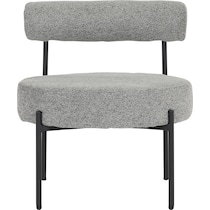 norwich gray accent chair   