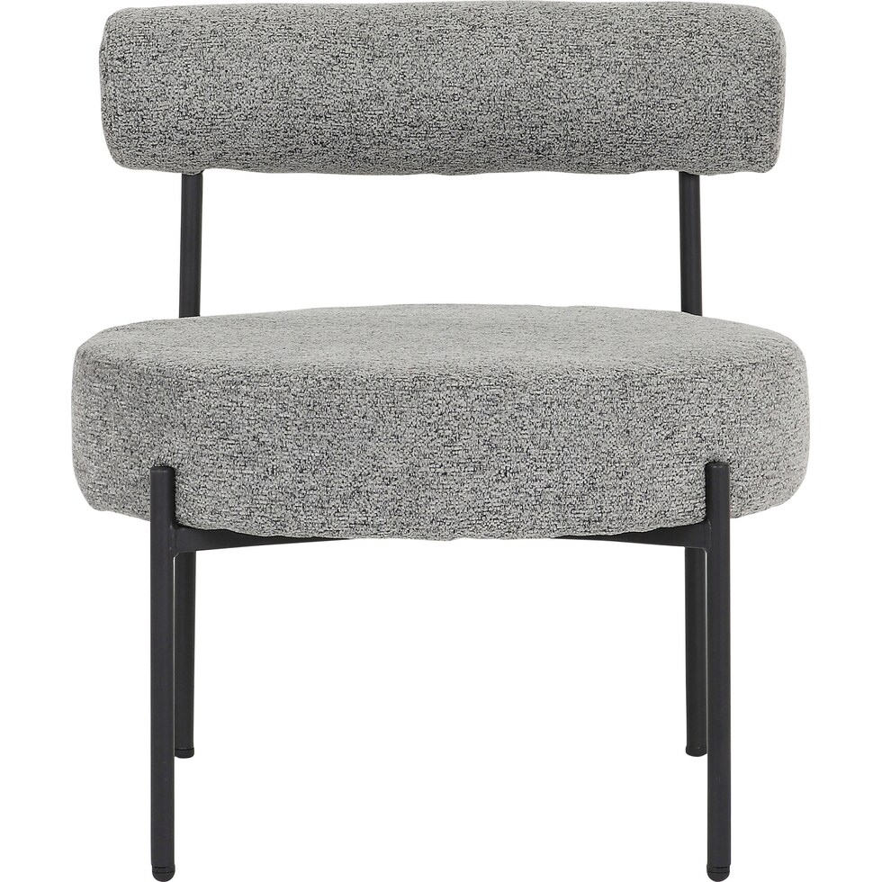 norwich gray accent chair   