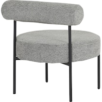 norwich gray accent chair   