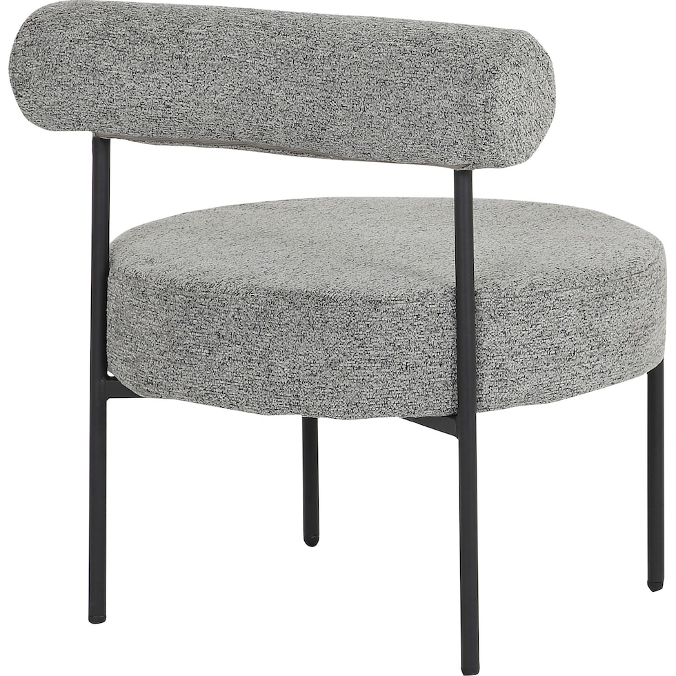 norwich gray accent chair   